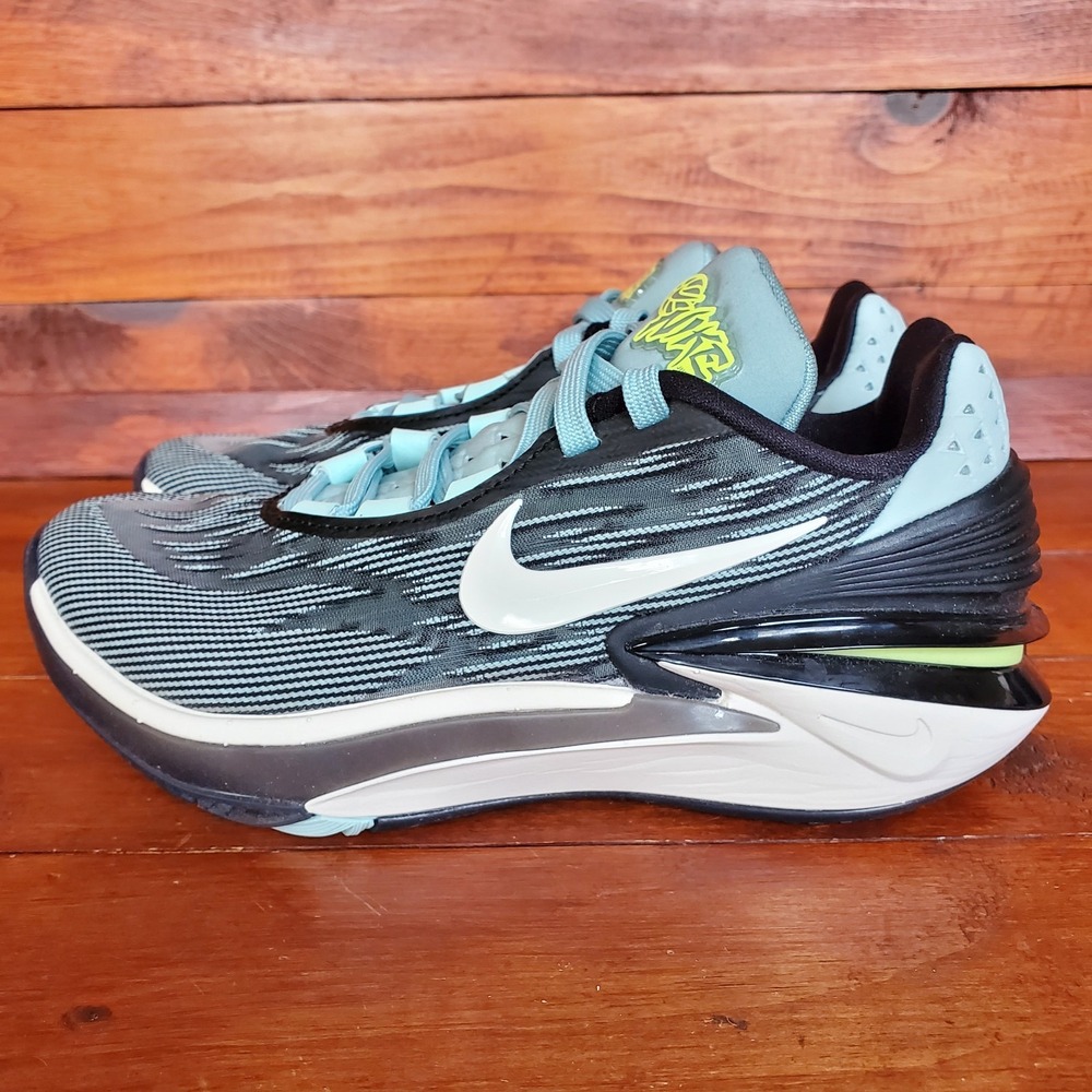 Nike Air Zoom GT Cut 2 Shoes Women 5.5 Swoosh Sly Jade Ice‎ Black FQ8706-300 New